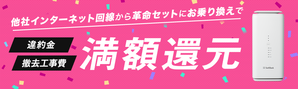 革命セットにお乗り換えで