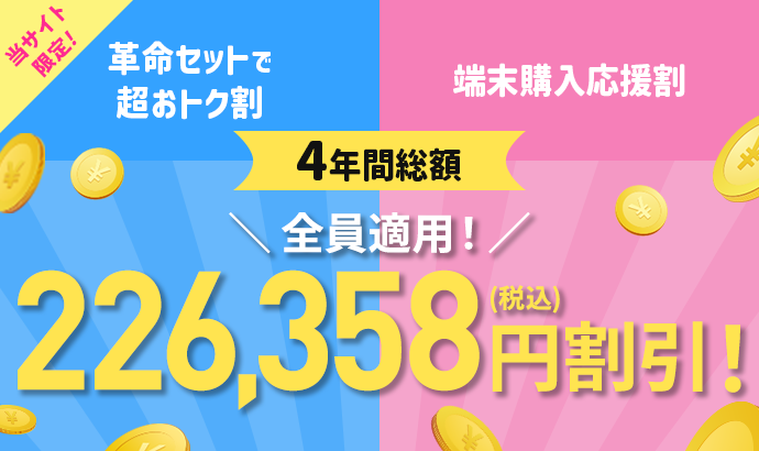 226,358円割引！